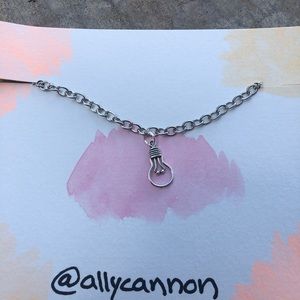 Lightbulb necklace
